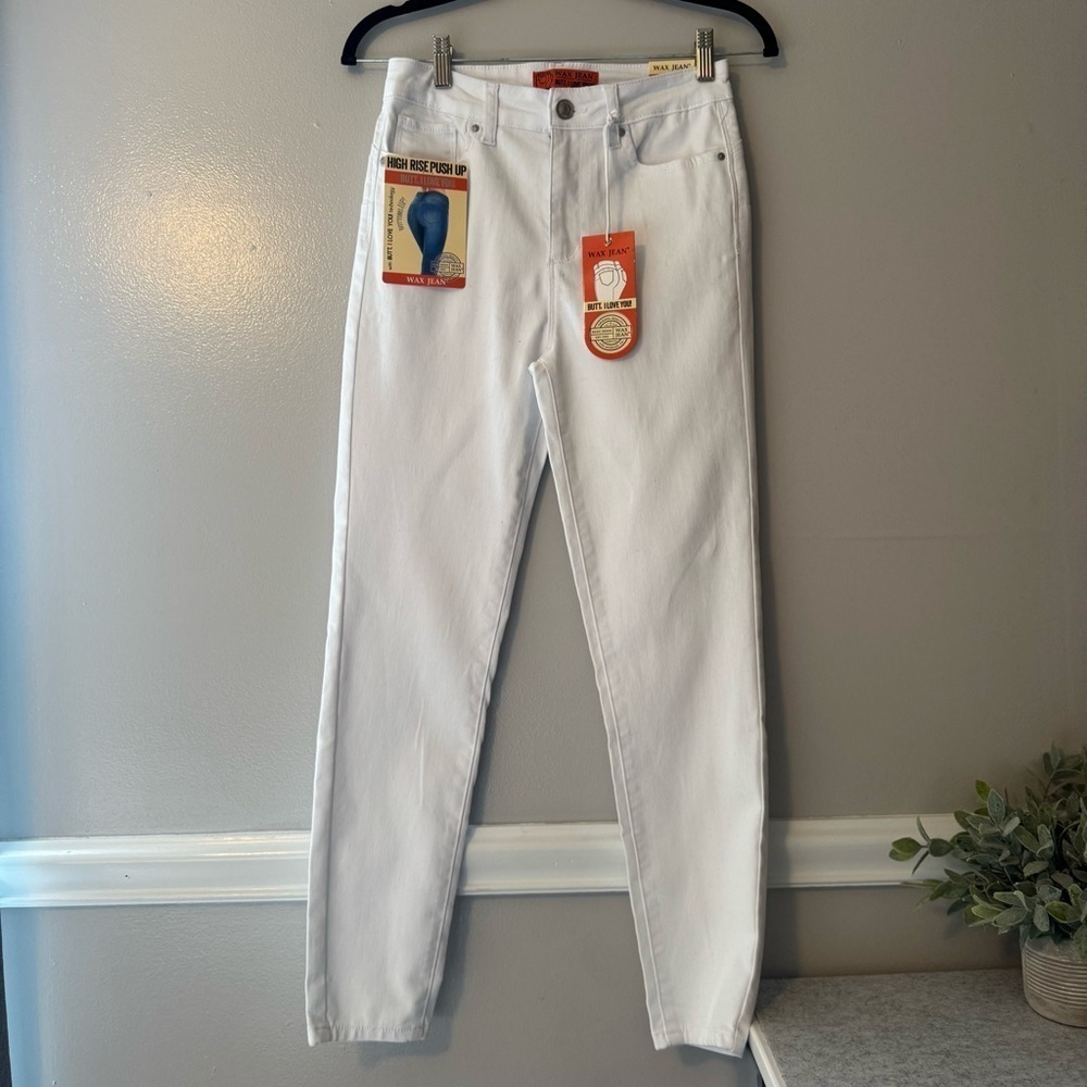 Wax Jean NWT Women’s White High-Waisted Skinny Jeans